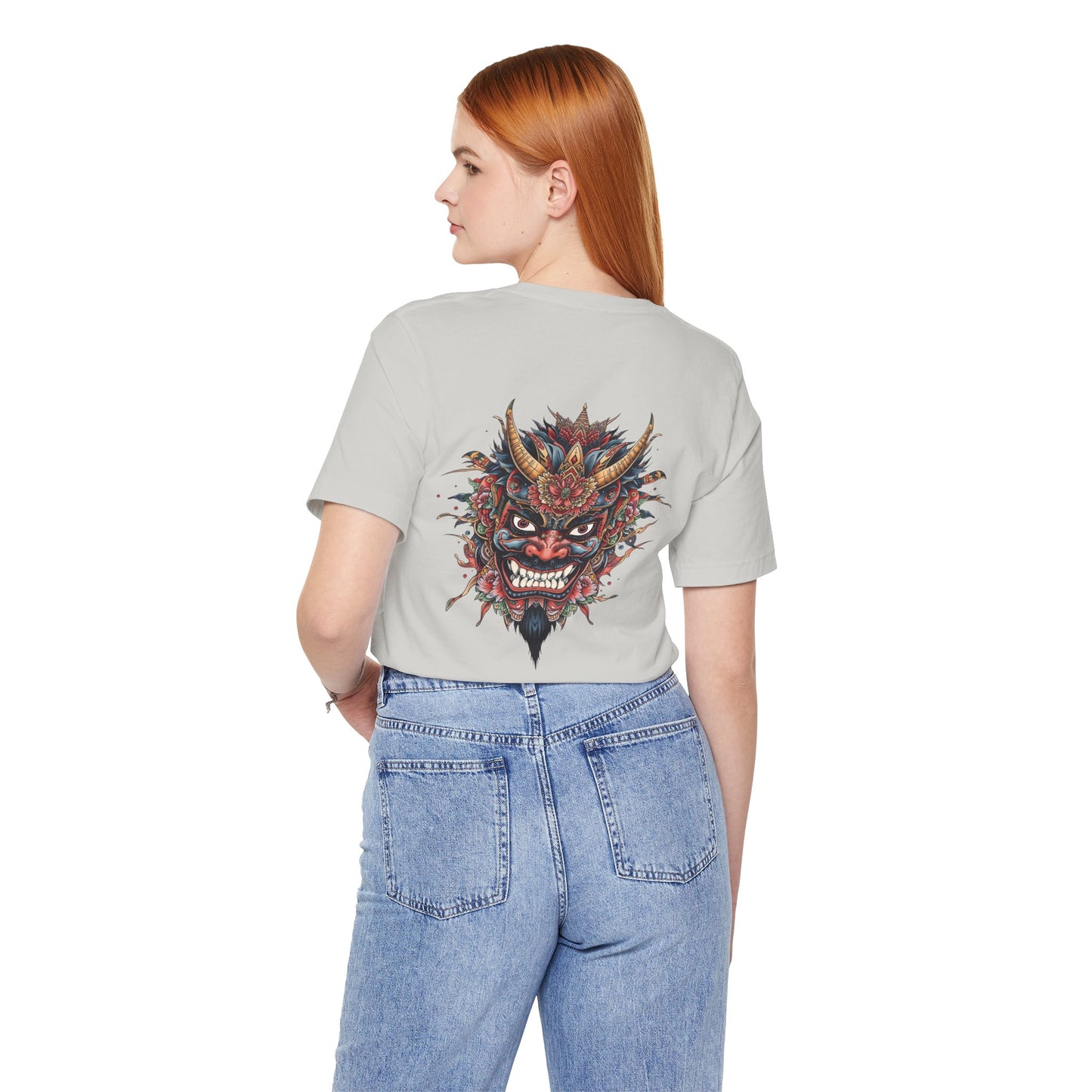 The Bold Oni Mask Streetwear T-Shirt