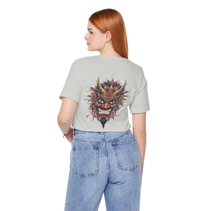 The Bold Oni Mask Streetwear T-Shirt
