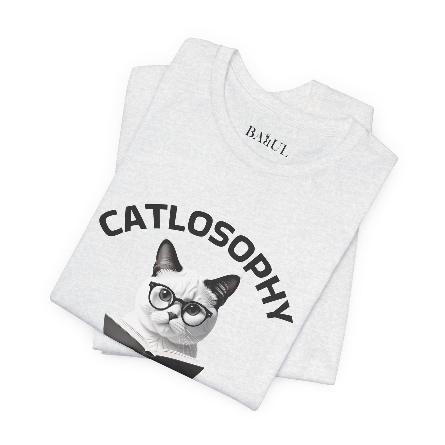 Catlosophy Unisex Jersey Maglietta a maniche corte – Design "Riposare non è pigrizia"