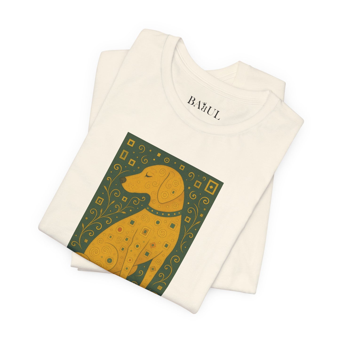 Unisex T-Shirt con cane DOGART  - KLIMT - Dipinto iconico rivisitato con i cani