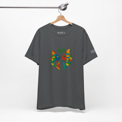 PISCES - T-shirt, The Zodiac in Colors