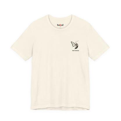 Maglietta METANOIA – Dal silenzio al volo (retro)