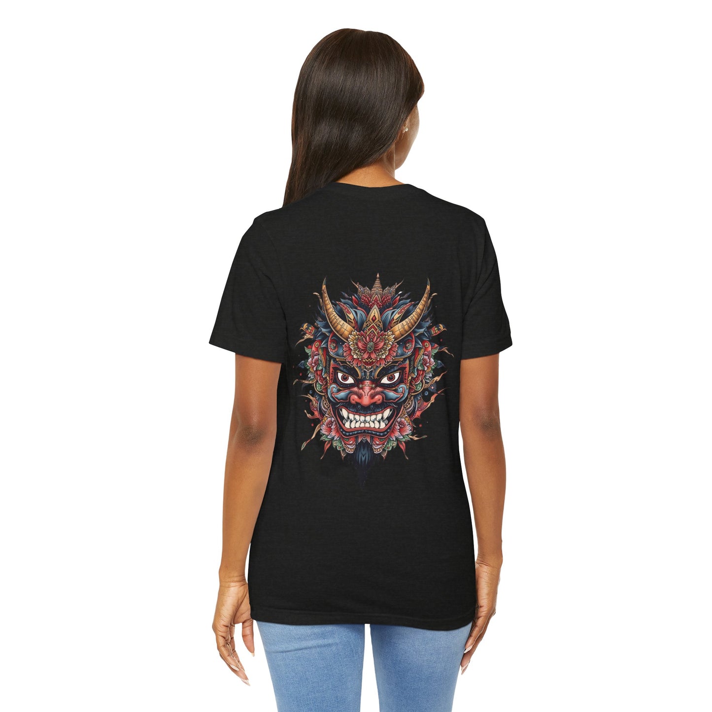 The Bold Oni Mask Streetwear T-Shirt