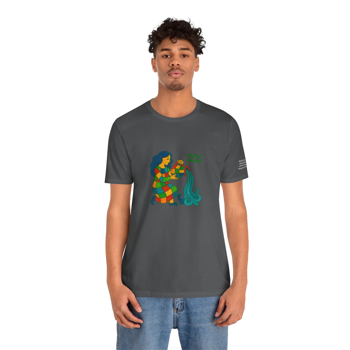 ACQUARIO - T-Shirt, I segni zodiacali secondo Saint Phalle