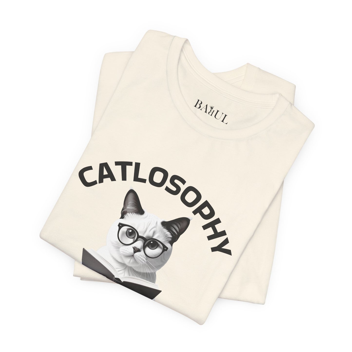 Catlosophy Unisex Jersey Maglietta a maniche corte – Design "Riposare non è pigrizia"