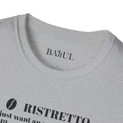 CoffeeTherapy T-Shirt – Irony Is the Best Cure (Right After Coffee)