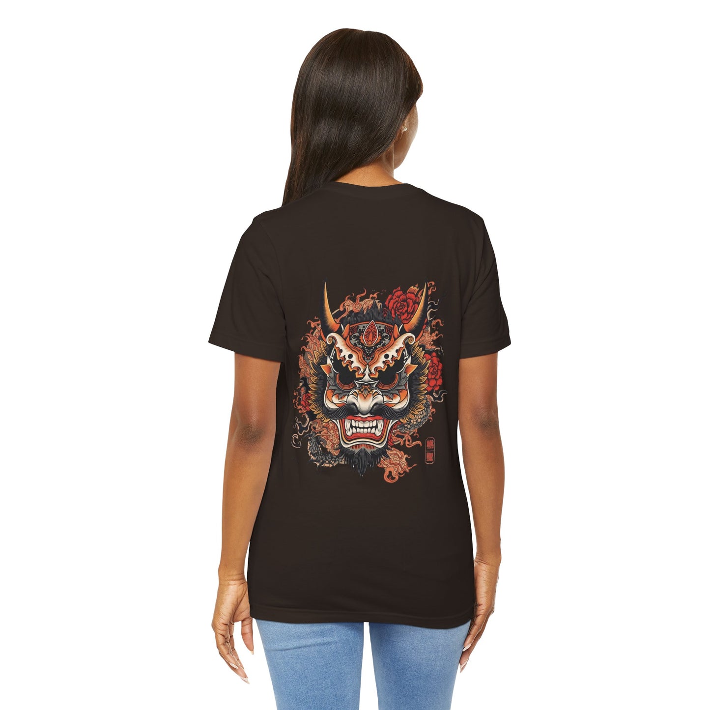 The Bold Oni Mask Streetwear T-Shirt
