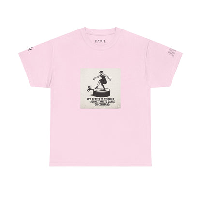 T-shirt Ribelle – Maglietta Unisex in Cotone Pesante per Spiriti Liberi.