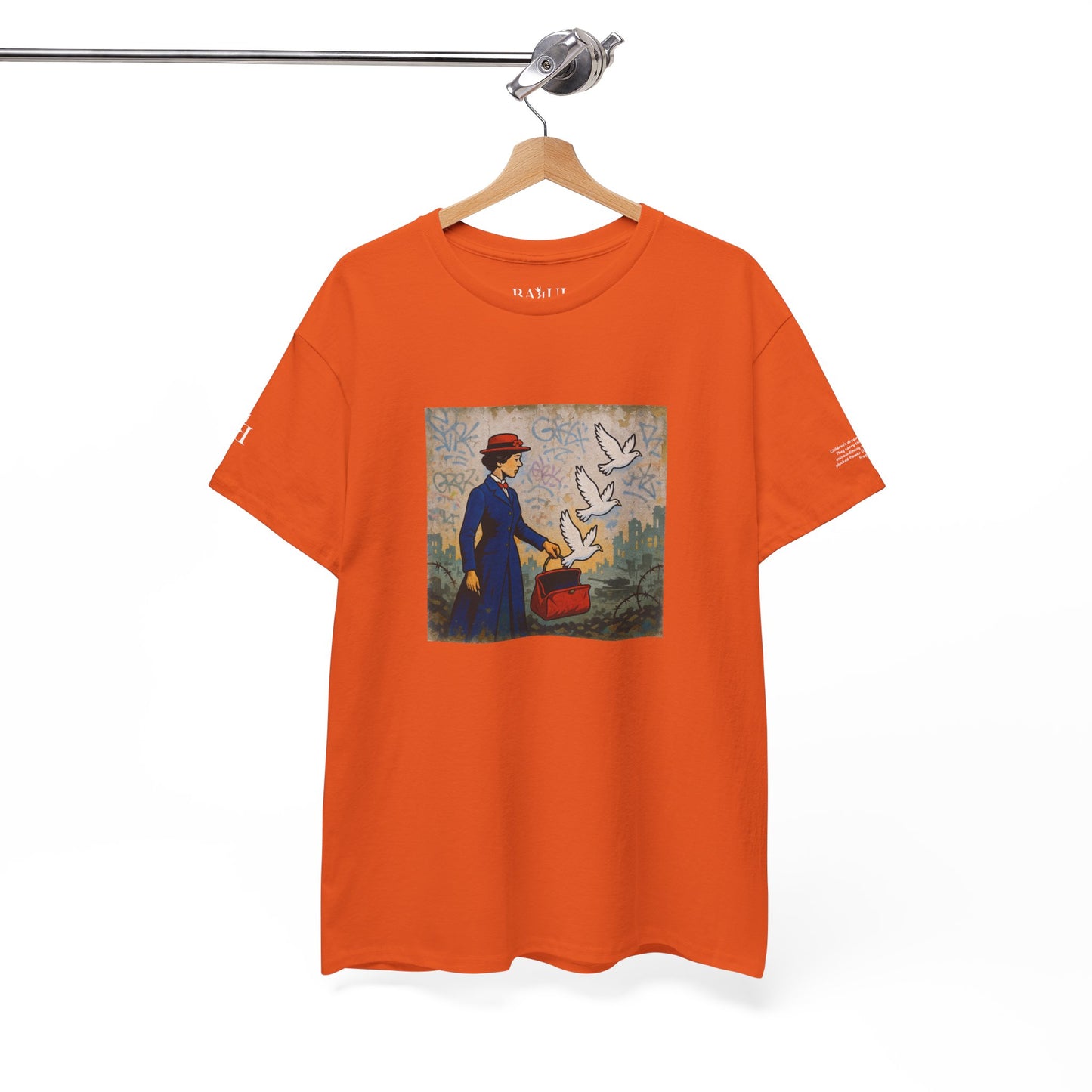 T-shirt Ribelle – Maglietta Unisex in Cotone Pesante per Spiriti Liberi.