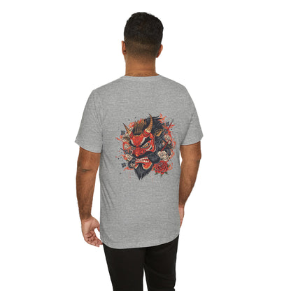 The Bold Oni Mask Streetwear T-Shirt