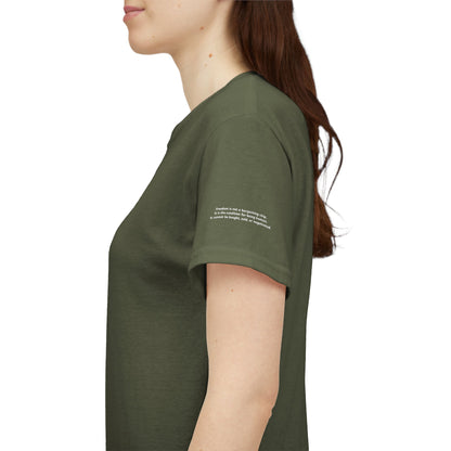 Rebel Graphic Tee - Unisex Heavy Cotton T-Shirt for the Wild at Heart. Rebel Tees, Born to Be Worn - FREEDOM IS NON-NEGOTIABLE