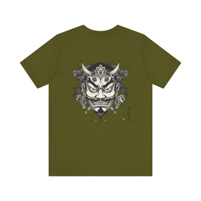 The Bold Oni Mask Streetwear T-Shirt