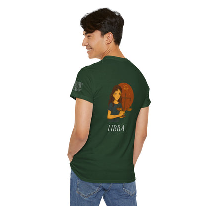 BILANCIA - T-shirt Zodiacali da sogno: la magia delle stelle in stile Ghibli