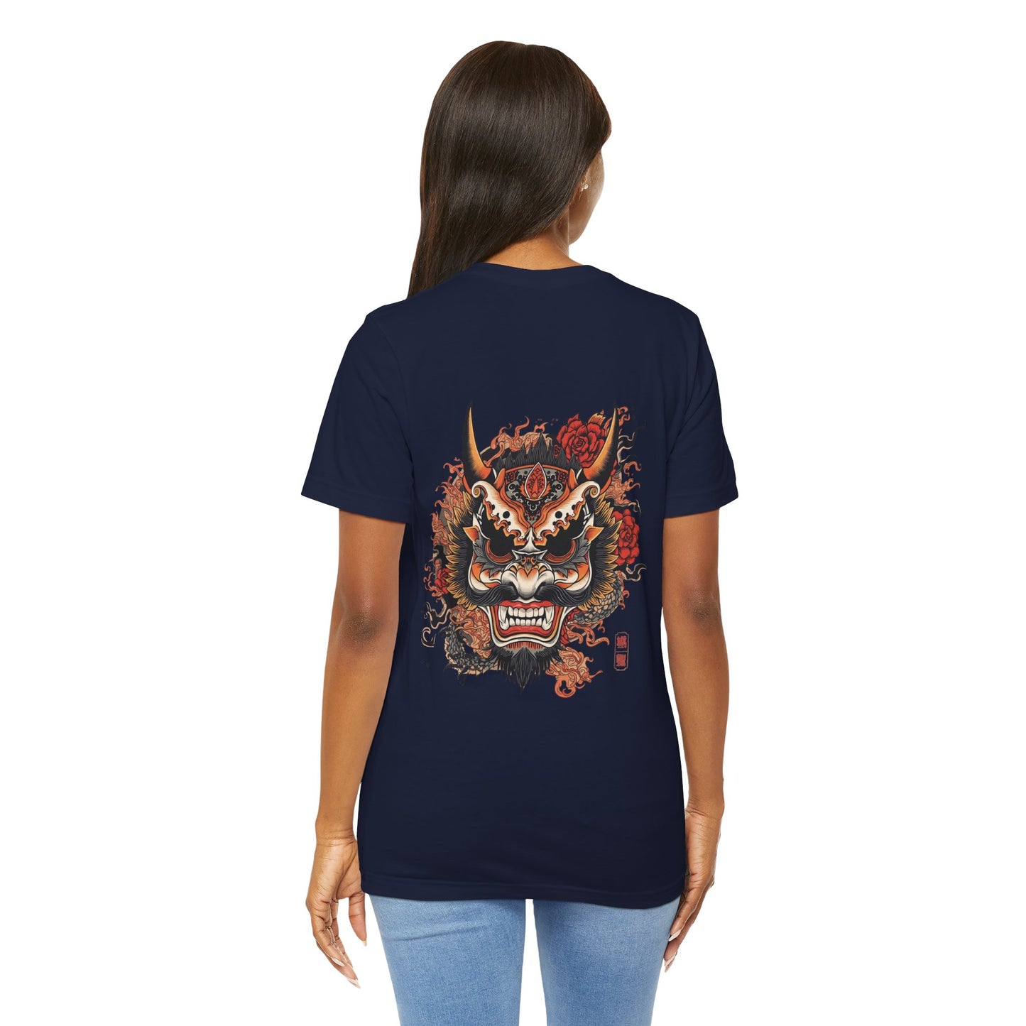 The Bold Oni Mask Streetwear T-Shirt