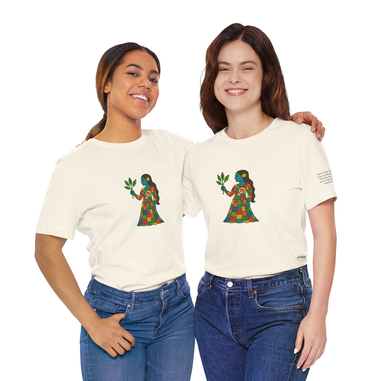 VIRGO - T-shirt, The Zodiac in Colors