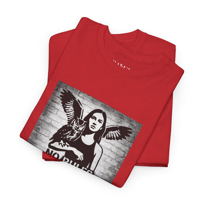 T-shirt Ribelle – Maglietta Unisex in Cotone Pesante per Spiriti Liberi.