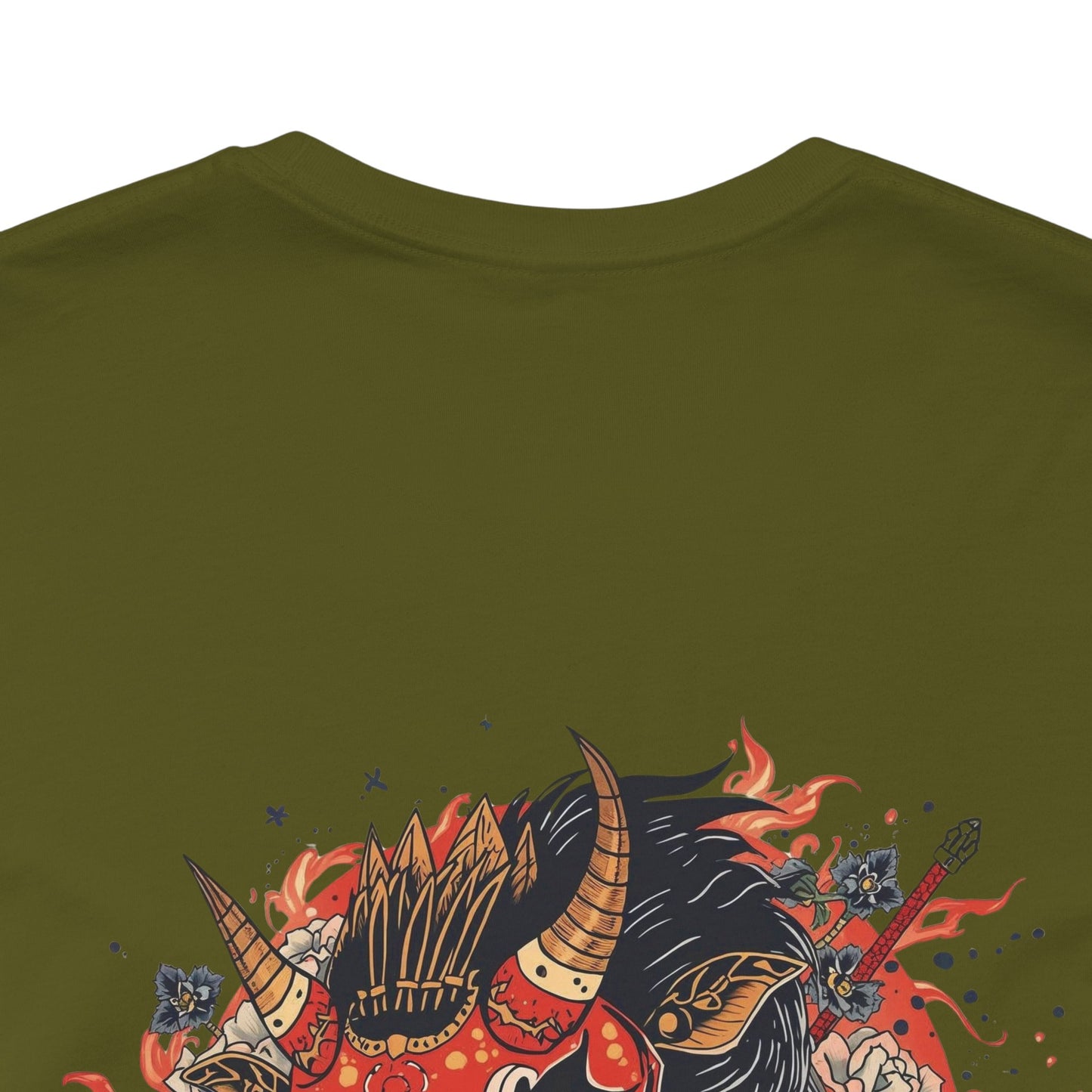 The Bold Oni Mask Streetwear T-Shirt