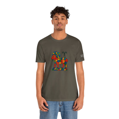 ARIETE - T-Shirt, I segni zodiacali secondo Saint Phalle