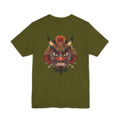 The Bold Oni Mask Streetwear T-Shirt