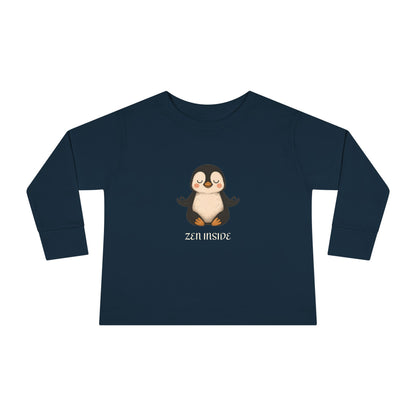 Maglietta a maniche lunghe Zen Inside - PINGUINO
