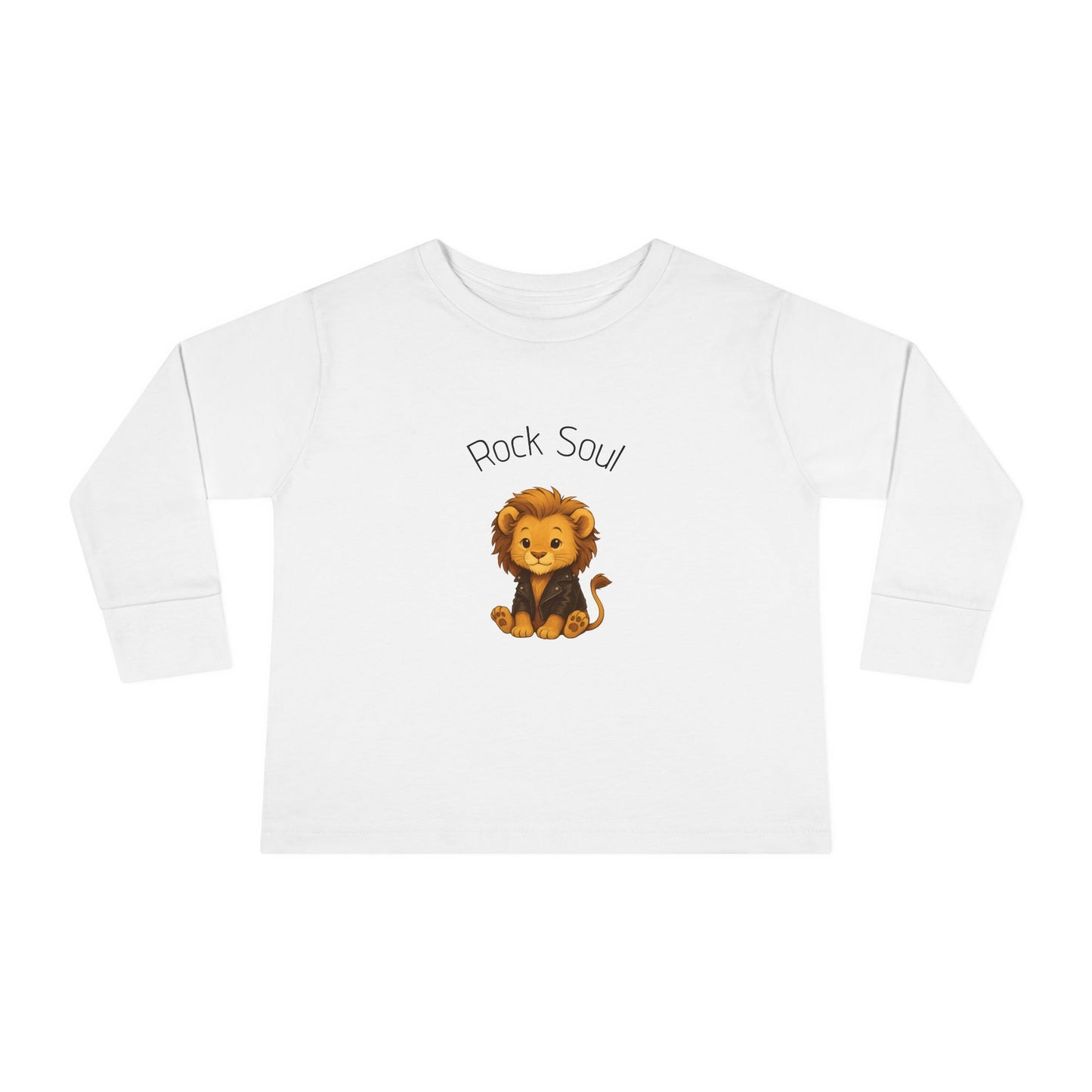Magliette Rock Soul per bambini - Leone - Animali dolci con un ritmo ribelle