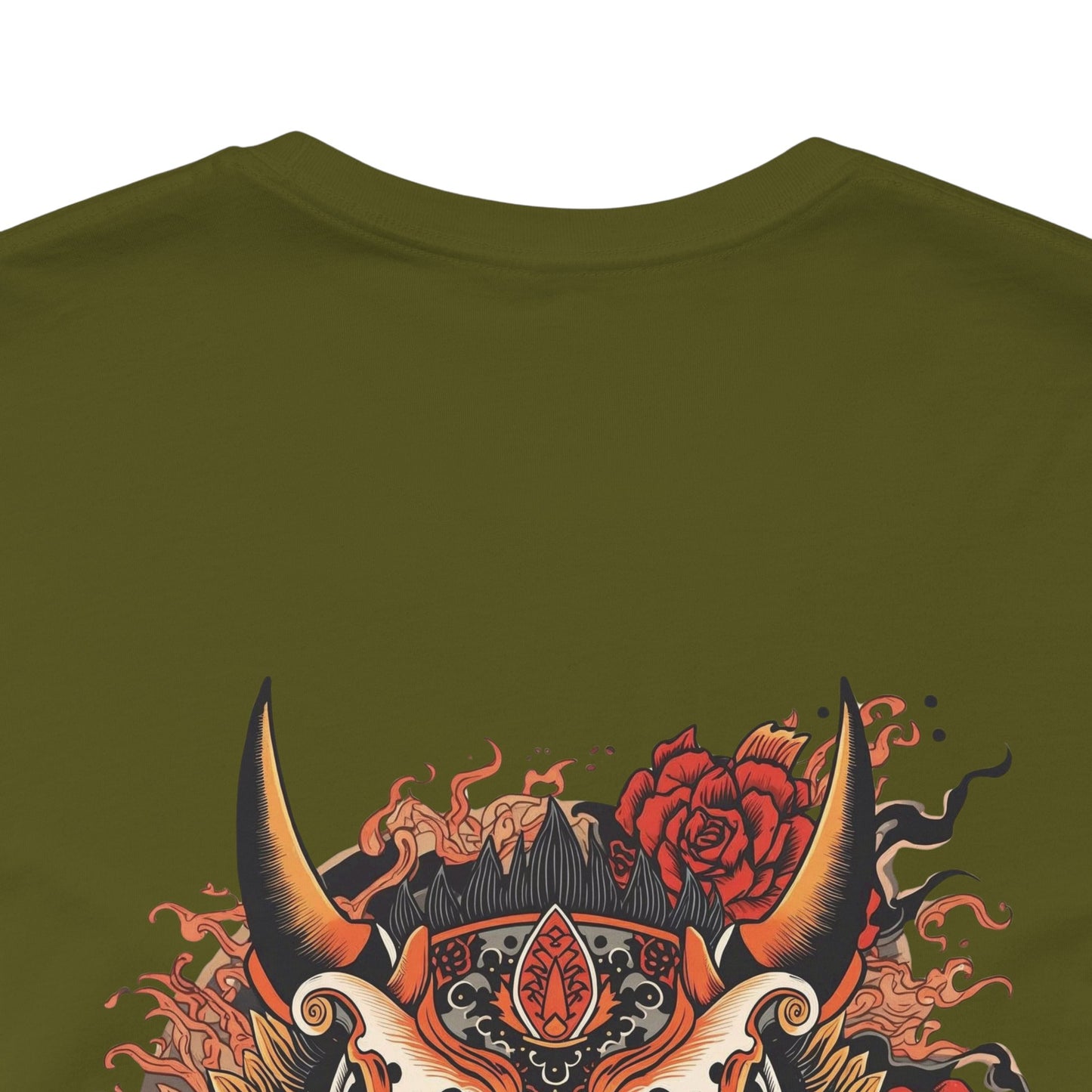The Bold Oni Mask Streetwear T-Shirt