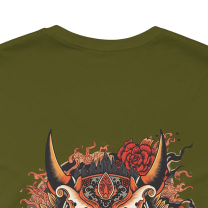 The Bold Oni Mask Streetwear T-Shirt