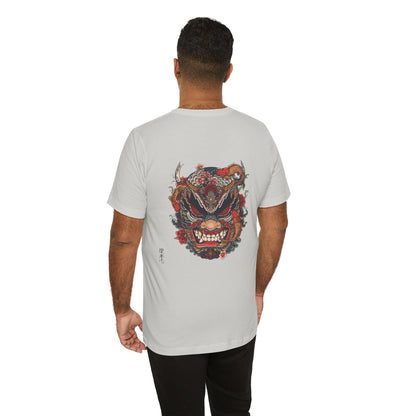 The Bold Oni Mask Streetwear T-Shirt