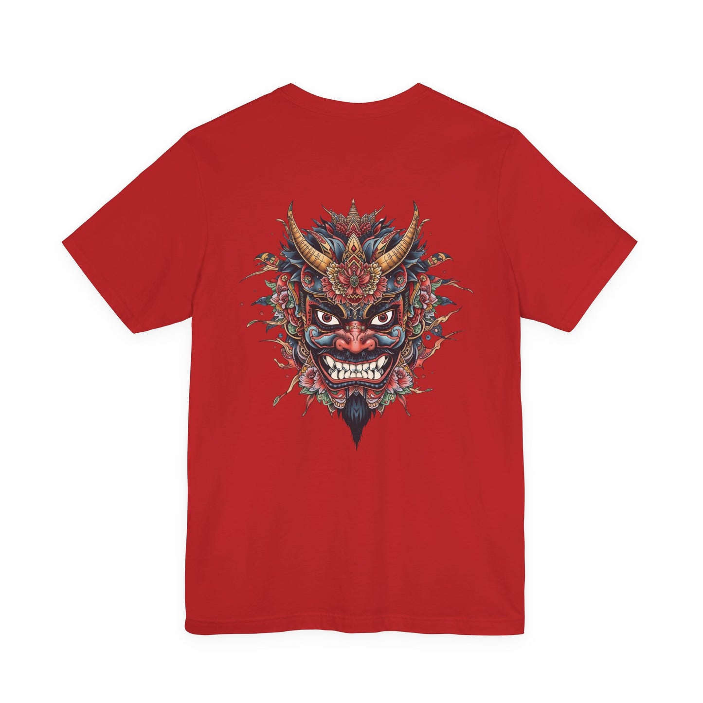 The Bold Oni Mask Streetwear T-Shirt
