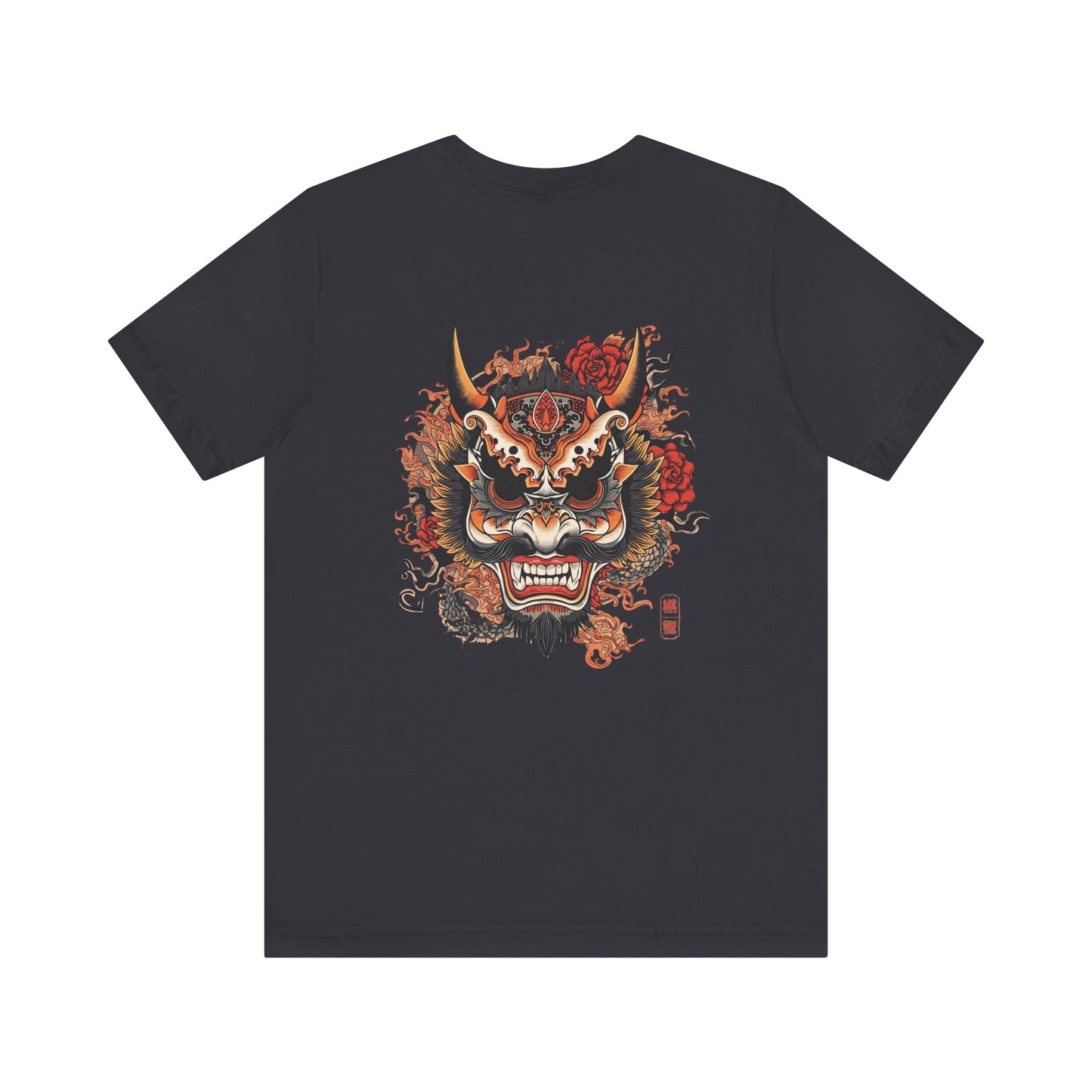 The Bold Oni Mask Streetwear T-Shirt