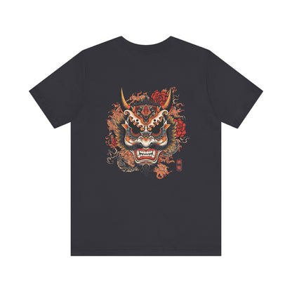 The Bold Oni Mask Streetwear T-Shirt