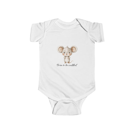 Adorabile body per neonati con motivo a topo
