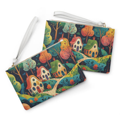 POCHETTE con motivo paesaggio