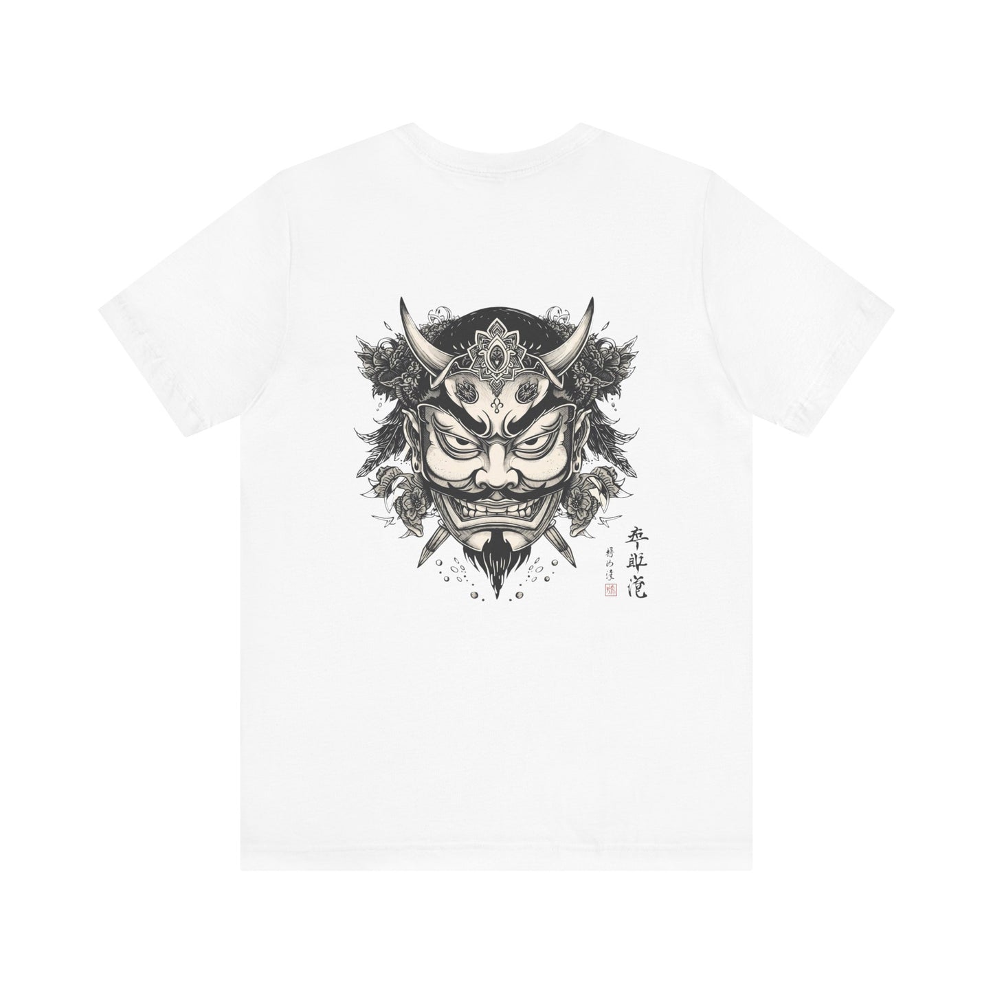 The Bold Oni Mask Streetwear T-Shirt