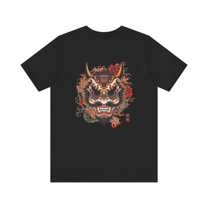 The Bold Oni Mask Streetwear T-Shirt
