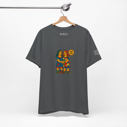 GEMINI - T-shirt, The Zodiac in Colors
