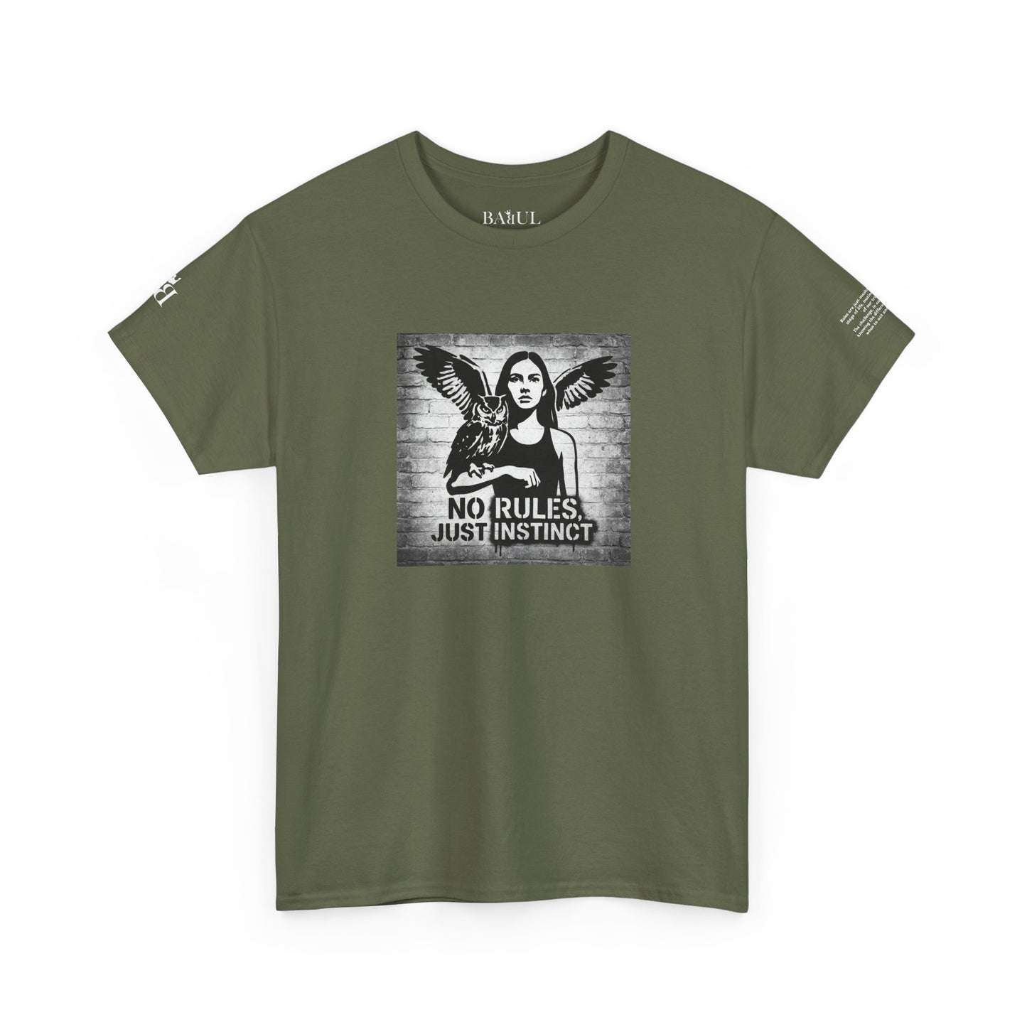 T-shirt Ribelle – Maglietta Unisex in Cotone Pesante per Spiriti Liberi.
