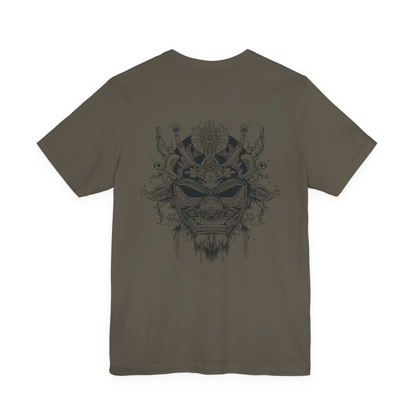 The Bold Oni Mask Streetwear T-Shirt