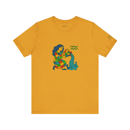 ACQUARIO - T-Shirt, I segni zodiacali secondo Saint Phalle
