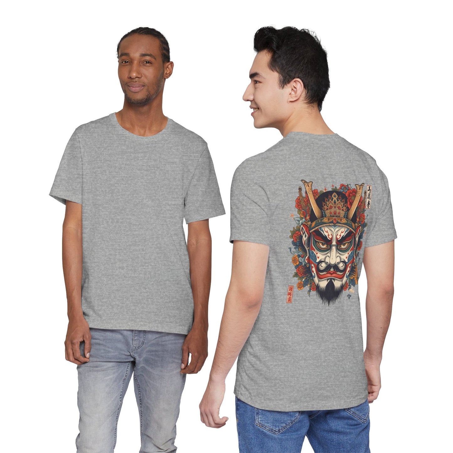 The Bold Oni Mask Streetwear T-Shirt