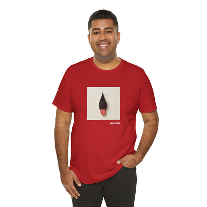 T-Shirt unisex  DOGART - FONTANA - Un dipinto iconico rivisitato con i cani