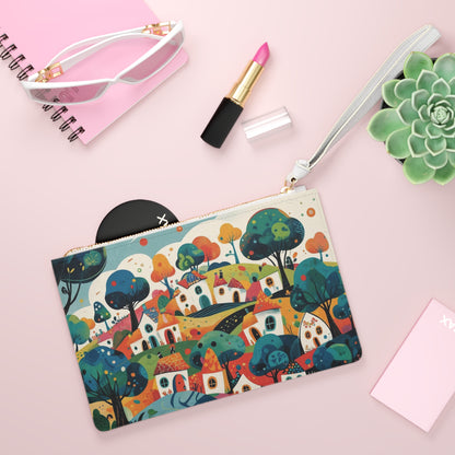 POCHETTE con motivo paesaggio