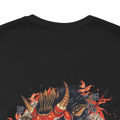 The Bold Oni Mask Streetwear T-Shirt