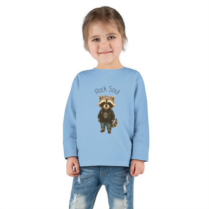 Magliette Rock Soul Kids - Procione - Animali dolci con un ritmo ribelle