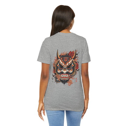The Bold Oni Mask Streetwear T-Shirt