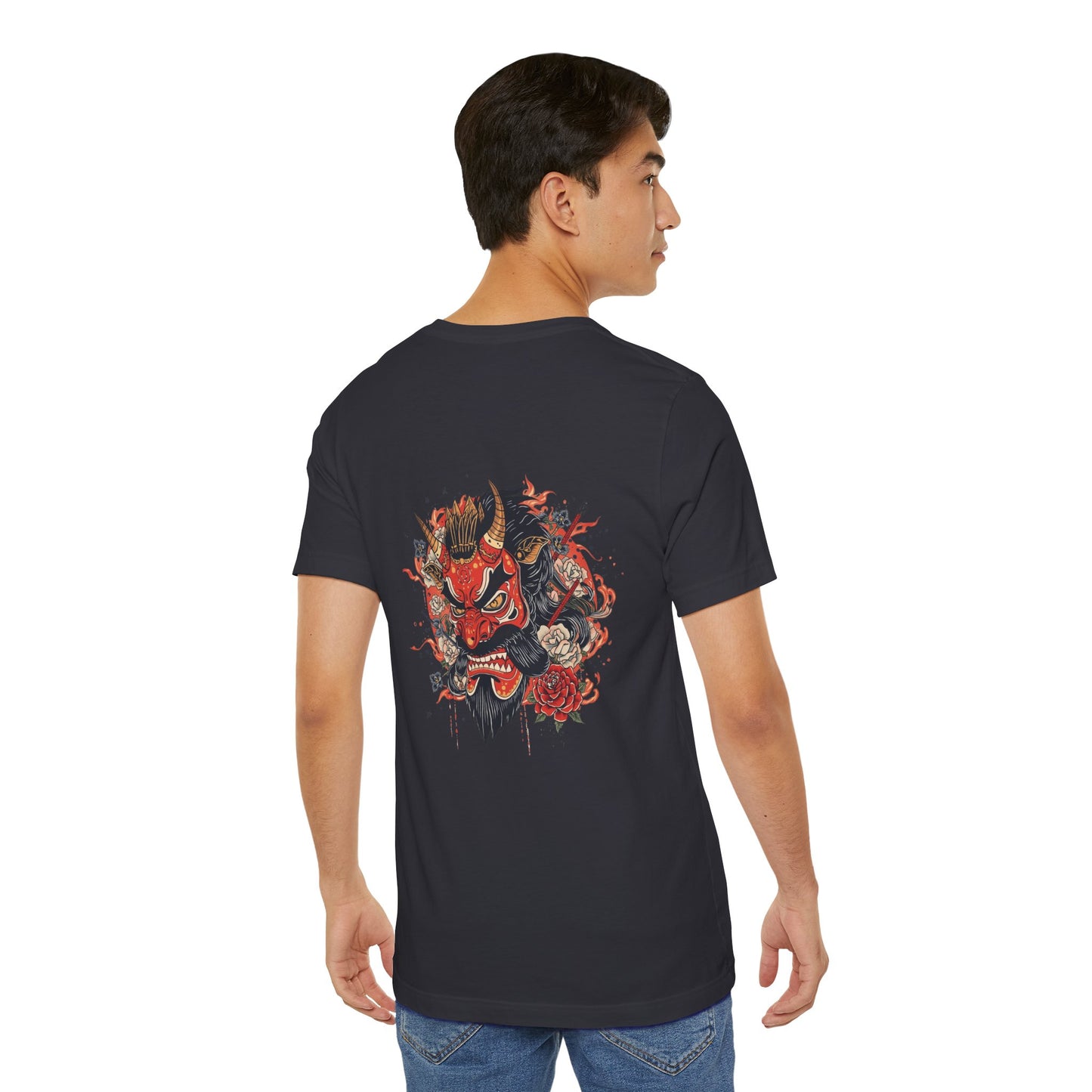 The Bold Oni Mask Streetwear T-Shirt
