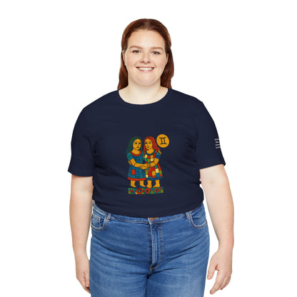 GEMINI - T-shirt, The Zodiac in Colors