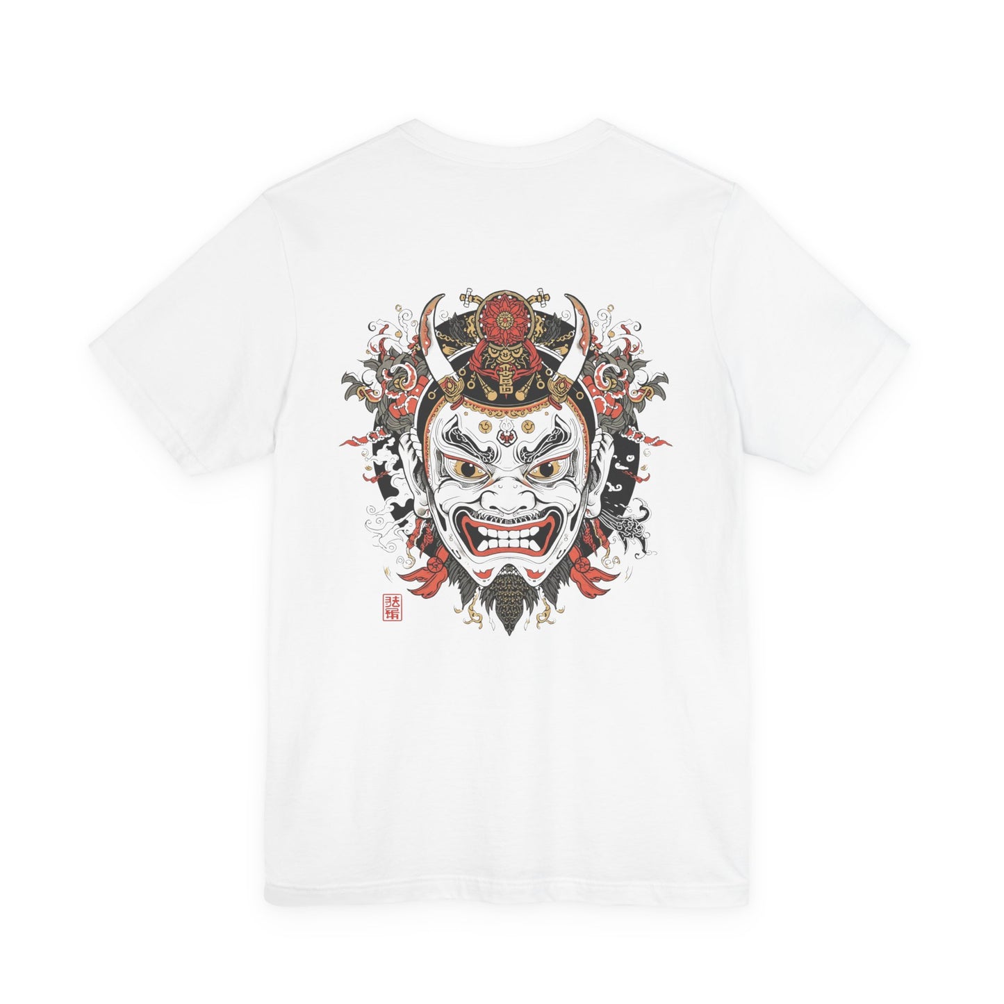 The Bold Oni Mask Streetwear T-Shirt