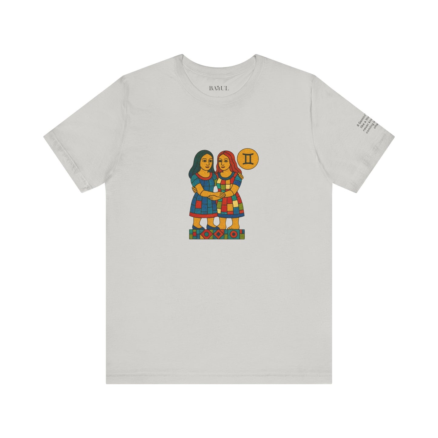 GEMINI - T-shirt, The Zodiac in Colors