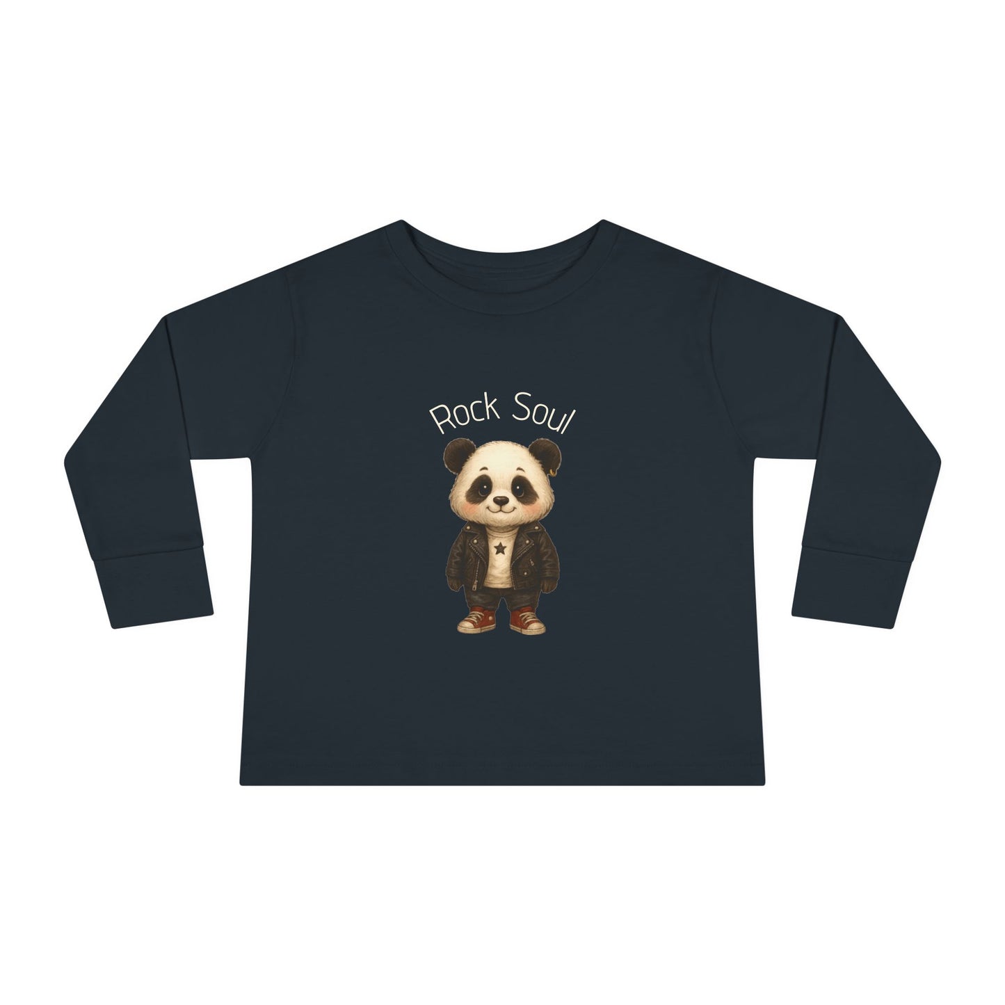 Magliette Rock Soul Kids - Panda - Animali dolci con un ritmo ribelle